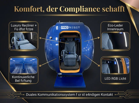 ProReset Petra – Modulare Sitz-Hyperbaric-Kammer 2.0/2.4 ATA Proreset Hyperbaric Chamber