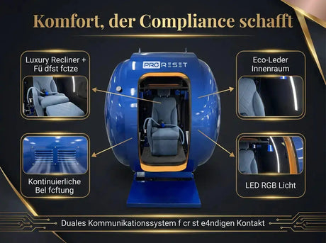 ProReset Petra – Modulare Sitz-Hyperbaric-Kammer 2.0/2.4 ATA Proreset Hyperbaric Chamber