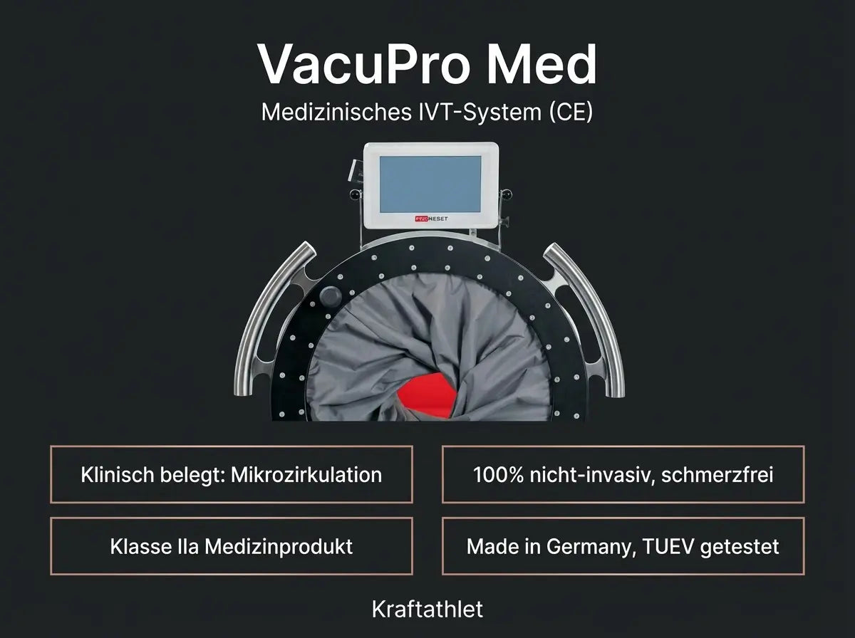 ProReset VacuPro Med Medizinisches IVT-System (CE, Klasse IIa) Proreset Vaccum Therapy