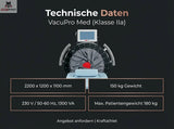 ProReset VacuPro Med Medizinisches IVT-System (CE, Klasse IIa)