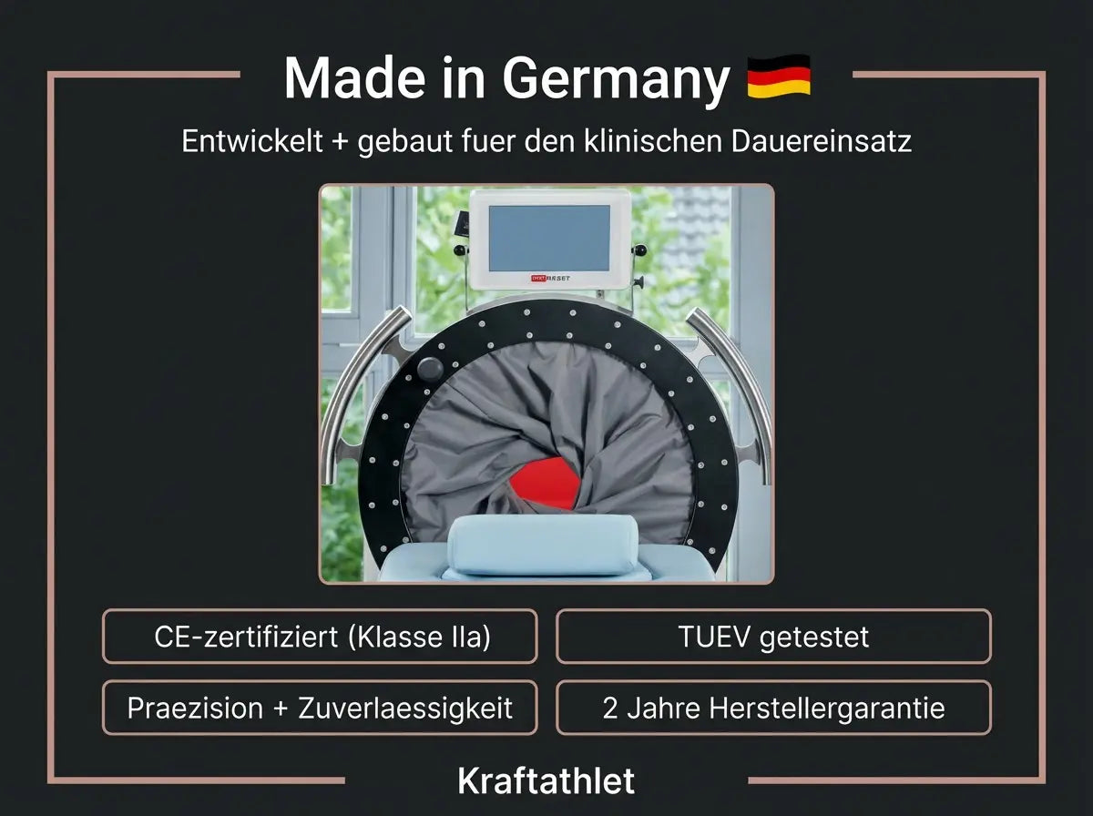 ProReset VacuPro Med Medizinisches IVT-System (CE, Klasse IIa) Proreset Vaccum Therapy