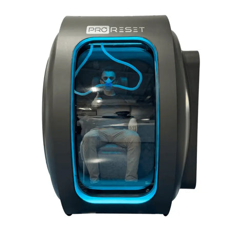 ProReset Zeugma – transparenter, modularer Sitz-Hyperbaric-Chamber (1.5 / 2.0 / 2.4 / optional 3.0 ATA) Proreset Hyperbaric Chamber