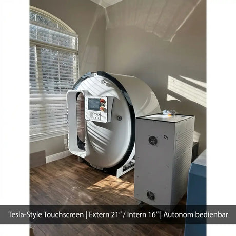 ProReset Zeugma – transparenter, modularer Sitz-Hyperbaric-Chamber (1.5 / 2.0 / 2.4 / optional 3.0 ATA) Proreset Hyperbaric Chamber
