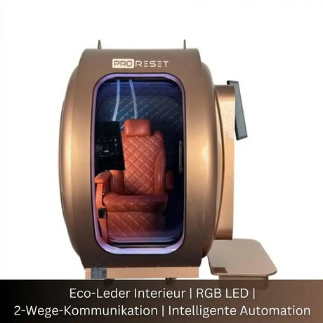 ProReset Zeugma – transparenter, modularer Sitz-Hyperbaric-Chamber (1.5 / 2.0 / 2.4 / optional 3.0 ATA) Proreset Hyperbaric Chamber