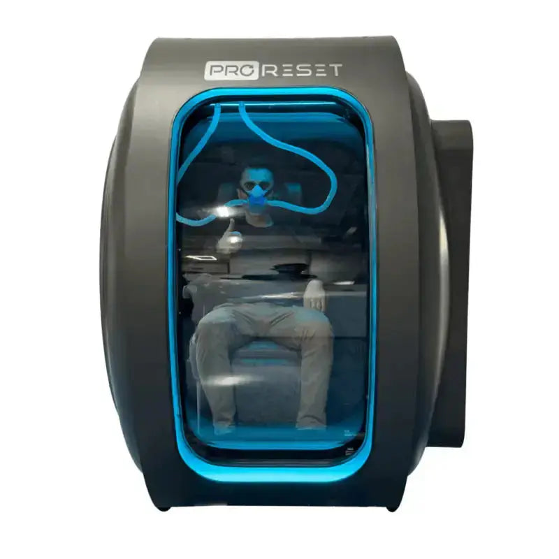 ProReset Zeugma – transparenter, modularer Sitz-Hyperbaric-Chamber (1.5 / 2.0 / 2.4 / optional 3.0 ATA) Proreset Hyperbaric Chamber