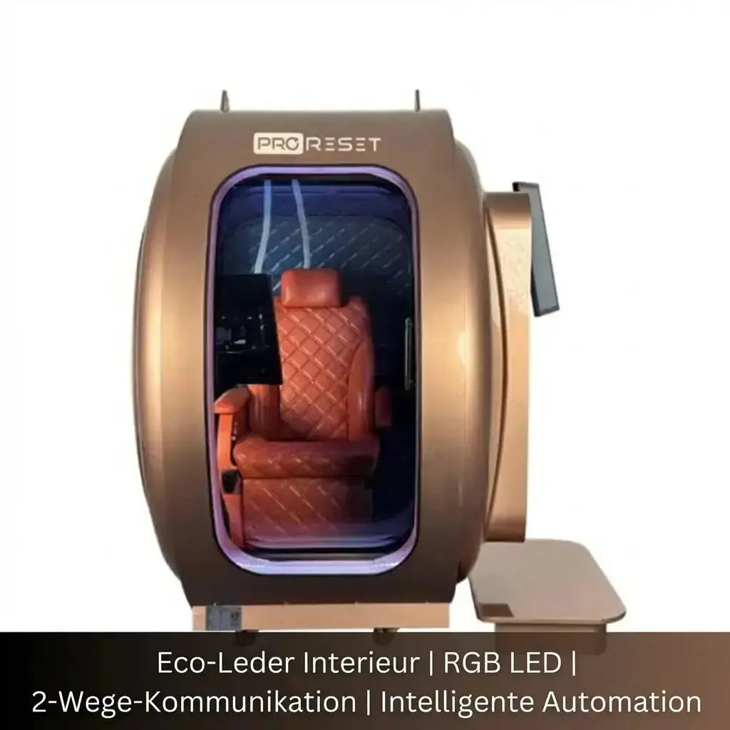 ProReset Zeugma – transparenter, modularer Sitz-Hyperbaric-Chamber (1.5 / 2.0 / 2.4 / optional 3.0 ATA) Proreset Hyperbaric Chamber