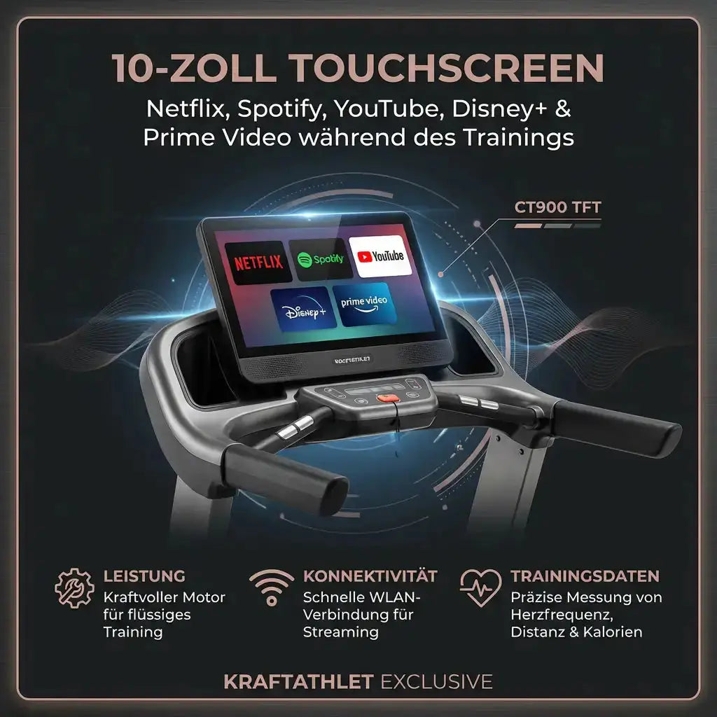 Professioneller Ellipsentrainer CT900 TFT Multimedia mit 10-Zoll-Touchscreen Titanium Strength Performance Series Titanium Strength Máquinas de cardio