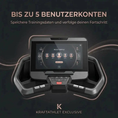 Professioneller Ellipsentrainer CT900 TFT Multimedia mit 10-Zoll-Touchscreen Titanium Strength Performance Series Titanium Strength Máquinas de cardio