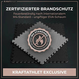Puzzle-Steckmatten 2 cm – EVA-Schaum Fitnessbodenfliesen Sportcom