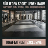 Puzzle-Steckmatten 2 cm – EVA-Schaum Fitnessbodenfliesen Sportcom