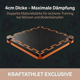Puzzle-Steckmatten 4 cm – Robuster EVA-Schaum Fitnessboden Sportcom