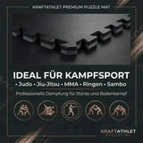 Puzzle-Steckmatten 4 cm – Robuster EVA-Schaum Fitnessboden Sportcom