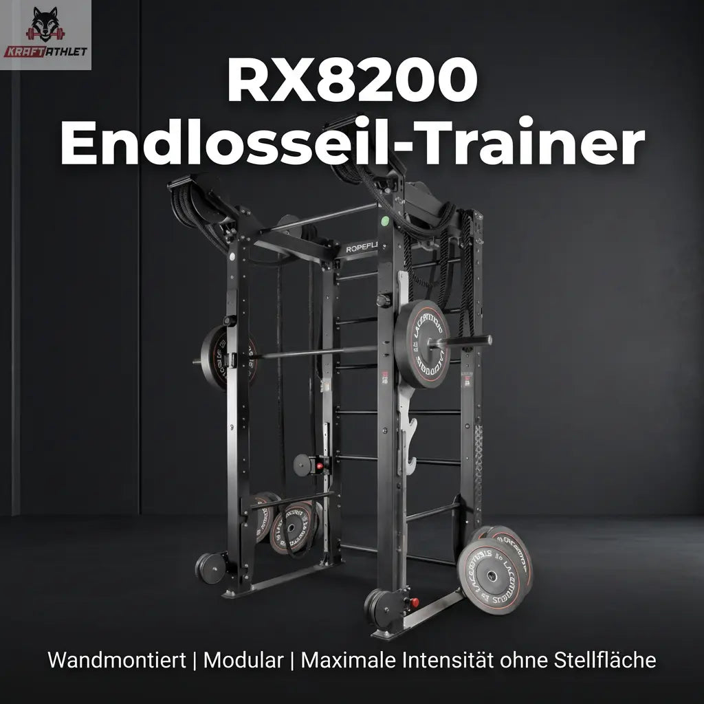 RX8200 Endlosseil-Trainer – Wandmontiert & modular – Maximale Intensität ohne Stellfläche