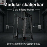 RX8200 Endlosseil-Trainer – Wandmontiert & modular – Maximale Intensität ohne Stellfläche