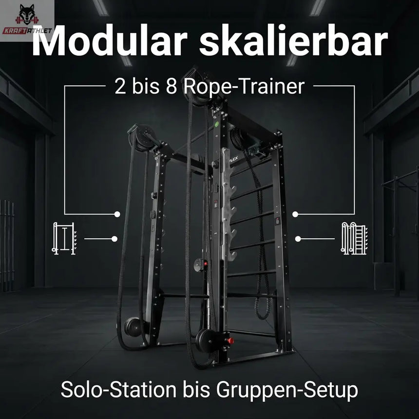 RX8200 Endlosseil-Trainer – Wandmontiert & modular – Maximale Intensität ohne Stellfläche