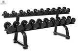Rundhantel - Set 2,5- 30Kg + Rack Titanium Strength