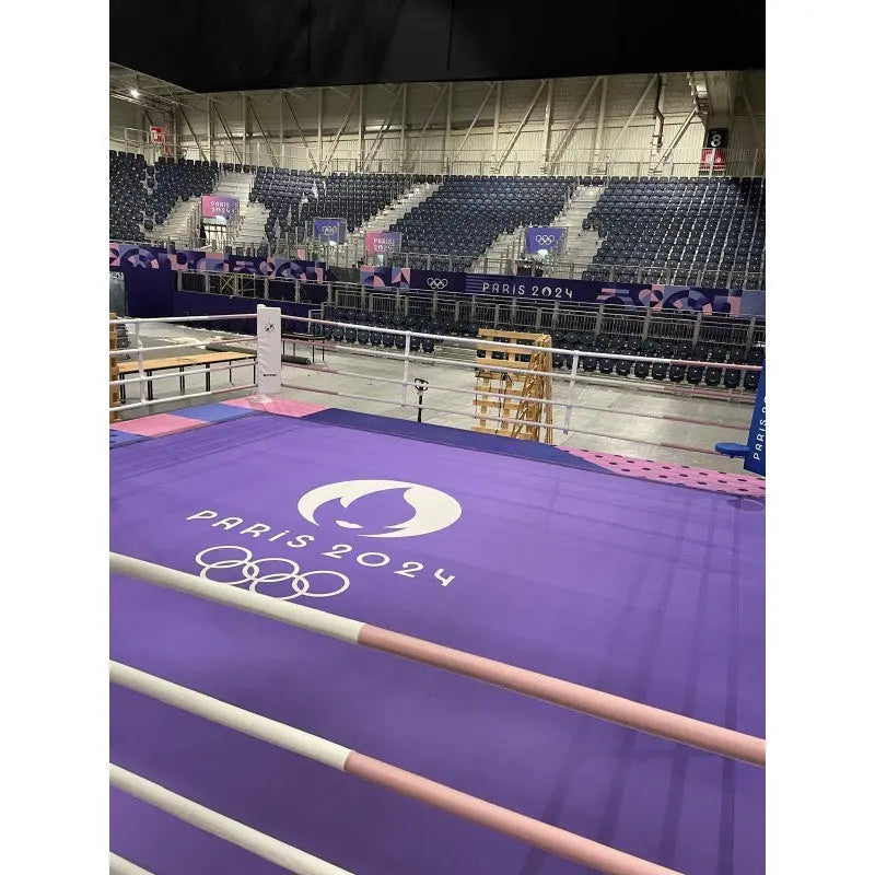 Rutschfeste Plane für Olympia-Boxring SportCom Boxring