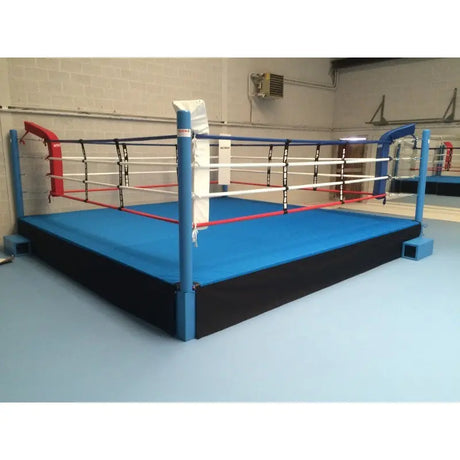 Rutschfeste Plane für Trainingsboxring mit Podium SportCom Boxring