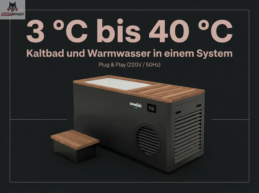 Swedish Cold Generation 4S Eisbad | 3–40 °C | Kraftathlet