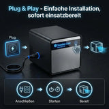 Swedish Cold Generation 4S Ice Bath – Premium Kältebad mit Kühl- & Heizfunktion (3–40 °C) Kraftathlet Cold Plunge