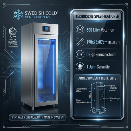 Swedish Cold Generation 4S Ice Bath – Premium Kältebad mit Kühl- & Heizfunktion (3–40 °C) Kraftathlet Cold Plunge