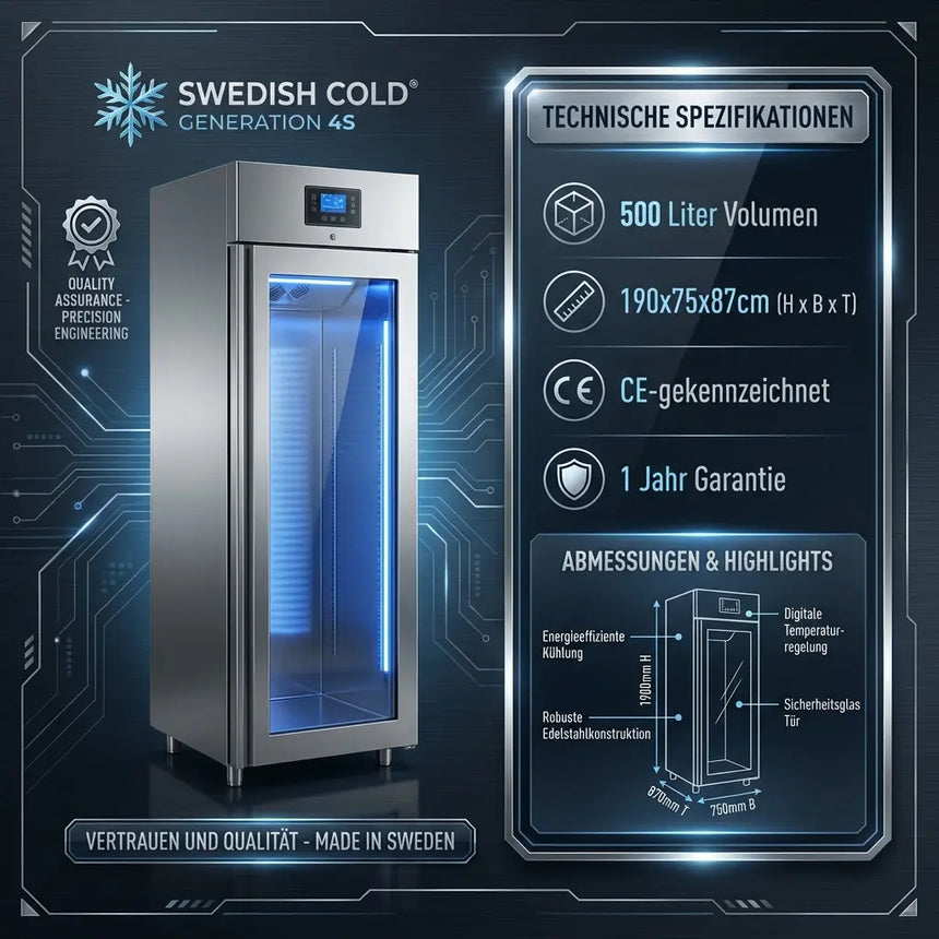 Swedish Cold Generation 4S Ice Bath – Premium Kältebad mit Kühl- & Heizfunktion (3–40 °C) Kraftathlet Cold Plunge