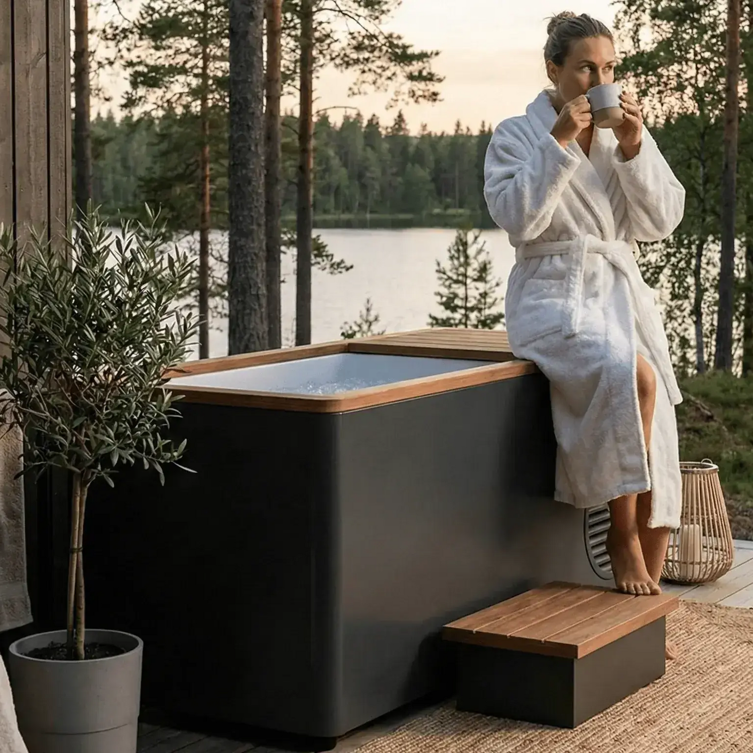 Swedish Cold Generation 4S Ice Bath – Premium Kältebad mit Kühl- & Heizfunktion (3–40 °C) Kraftathlet Cold Plunge