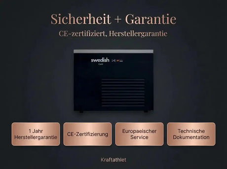 Swedish Cold Generation 5 Eisbad | -1°C Echtes Eis | 568L Gewerblicher Chiller SwedishCold Cold Plunge
