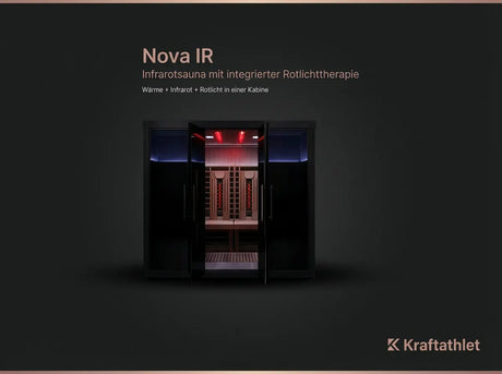 Swedish Cold Nova IR – Infrarotsauna mit integrierter Rotlichttherapie SwedishCold Health and beauty/Saunas/Infrared Saunas