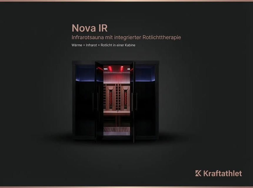 Swedish Cold Nova IR – Infrarotsauna mit integrierter Rotlichttherapie SwedishCold Health and beauty/Saunas/Infrared Saunas