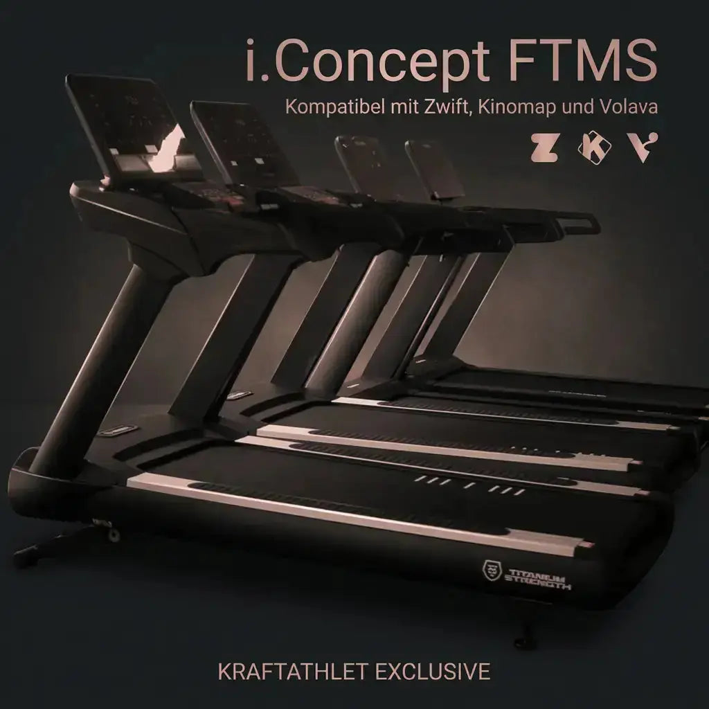 TM900 LCD Professionelles Laufband 22 km/h – Performance Series Titanium Strength Máquinas de cardio