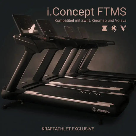 TM900 LCD Professionelles Laufband 22 km/h – Performance Series Titanium Strength Máquinas de cardio