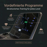 TM900 LCD Professionelles Laufband 22 km/h – Performance Series Titanium Strength Máquinas de cardio