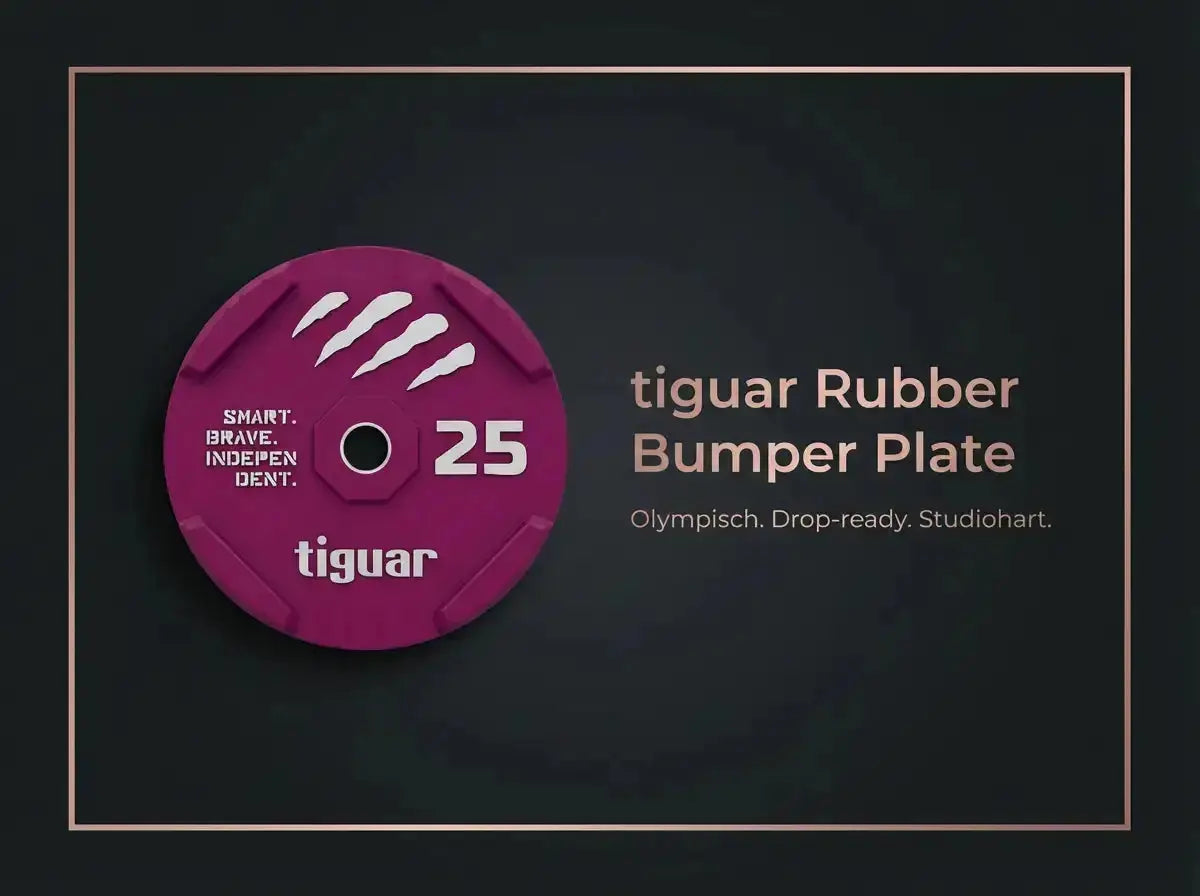 Tiguar Rubber Bumper Plate – Olympische Bumper Plates (50 mm) tiguar Free weights