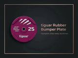 Tiguar Rubber Bumper Plate – Olympische Bumper Plates (50 mm) tiguar Free weights