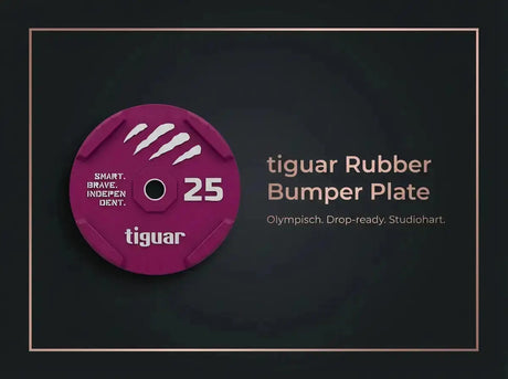 Tiguar Rubber Bumper Plate – Olympische Bumper Plates (50 mm) tiguar Free weights