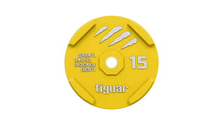 tiguar color bumper plate 15 kg