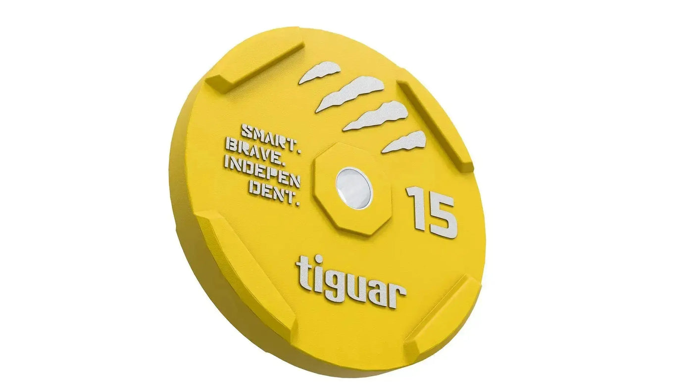 tiguar color bumper plate 15 kg