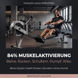 Titanium Strength Air Rudergerät – Professionelles Ganzkörper-Cardio Titanium Strength Máquinas de cardio