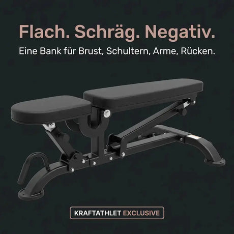 Titanium Strength Black Series Pro FID Verstellbare Multi-Positions Bank Titanium Strength Aparatos de musculación