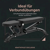 Titanium Strength Black Series Pro FID Verstellbare Multi-Positions Bank Titanium Strength Aparatos de musculación