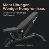 Titanium Strength Black Series Pro FID Verstellbare Multi-Positions Bank Titanium Strength Aparatos de musculación