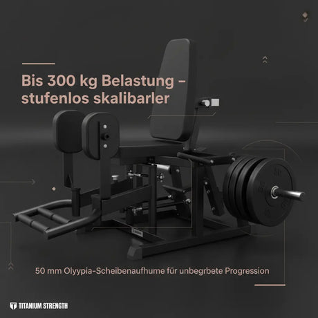 Titanium Strength Elite Series Abductor Adductor – Profi-Hüfttrainer Titanium Strength Strength Training Equipment