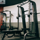 Selectorized Smith Machine + Rack Titanium Strength Elite Series
