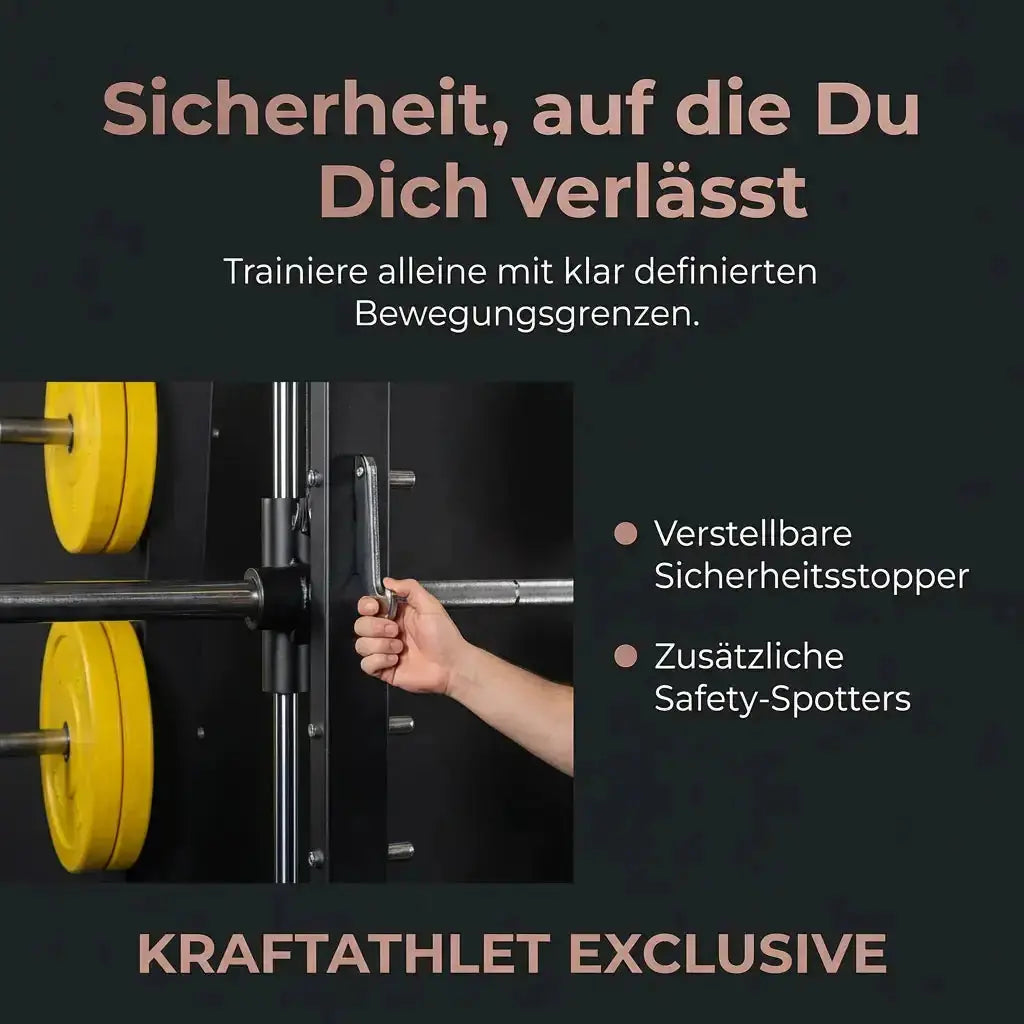 Titanium Strength Elite Series Smith Machine + Rack (Selectorized) Titanium Strength Aparatos de musculación