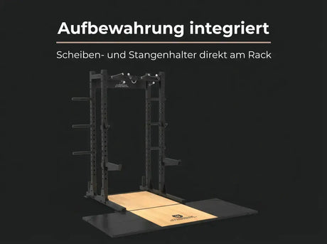 Titanium Strength Half Rack TR60 mit Lifting-Plattform TP60 Titanium Strength Equipamiento deportivo > Fitness y musculación