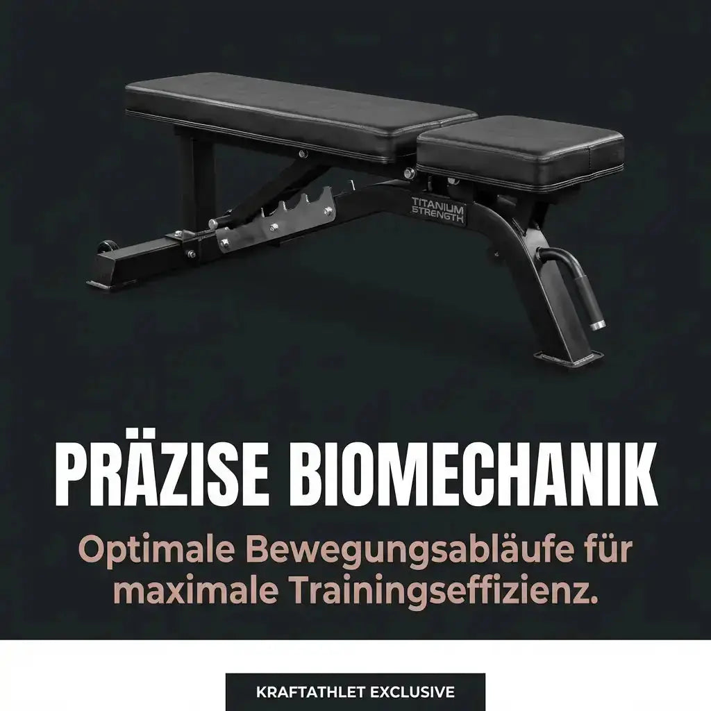 Titanium Strength Olympische Drückerbank Flach – Black Series Titanium Strength Aparatos de musculación