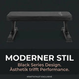 Titanium Strength Olympische Drückerbank Flach – Black Series Titanium Strength Aparatos de musculación
