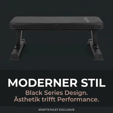 Titanium Strength Olympische Drückerbank Flach – Black Series Titanium Strength Aparatos de musculación