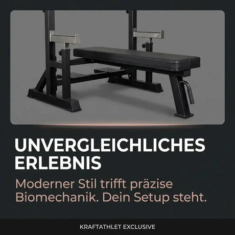 Titanium Strength Olympische Drückerbank Flach – Black Series Titanium Strength Aparatos de musculación